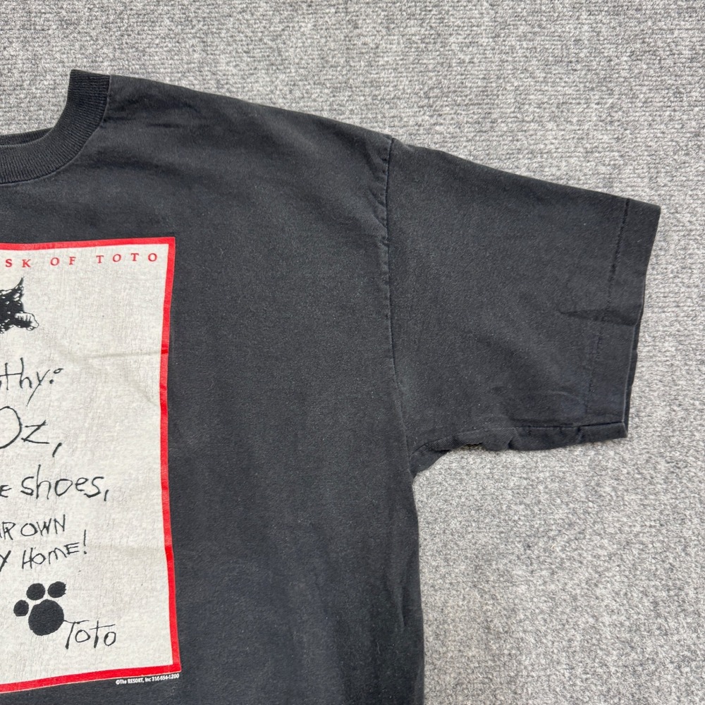VTG Wizard Of Oz T-Shirt Men's XL Fruit Of The Loom 100% Cotton Single Stitch - Picture 10 of 12